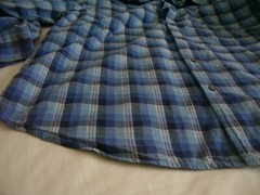 Nautica Jeans Blue Multi Plaid Shirt Button Down Long sleeve Mens Sz XL