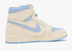 Nike Air Jordan 1 Retro High OG Wmn’s Size 8.5 Pale Ivory Psychic Blue Brand New