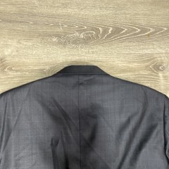 Daniel Cremieux Blazer Mens 42L Check Wool Italy Loro Piana Fabric Sport Coat