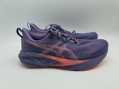 Asics Novoblast 5 Men’s Size 12 Running Shoes Greyish Purple Coral Reef
