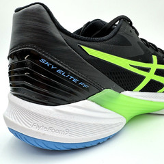 ASICS Sky Elite FF 2 Volleyball Shoes Men’s Size 15 Black/ Lime Burst 1051A064