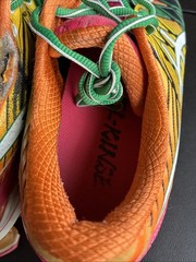 Mens Vintage Asics running shoes GEL-KINSEI 5 multi color T3E4Y Size 9