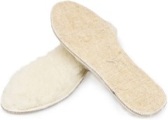 Ultra Soft 100% Sheepskin Insoles – Lightweight, Washable & Cozy Comfort 12×5