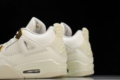 AQ9129-170 AJ 4 Retro Metallic Gold Size 4-13
