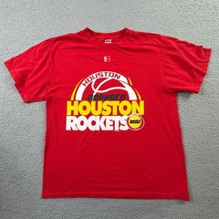 Houston Rockets Majestic NBA Hardwood Classics VF Imagewear Graphic Shirt Mens L
