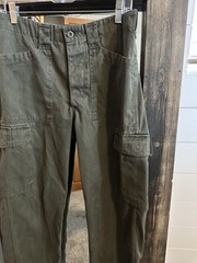 Vintage Slama Wien 2001 Olive Green Cargo Pants Military Utility Workwear sz 8
