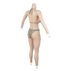 No Oil Silicone Full Bodysuit E Cup Breast Forms Body Suit For Crossdresser US