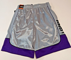 And1 Mens Basketball Gym Workout Shorts Grey Purple ALL SIZES M L XL 2XL 3XL