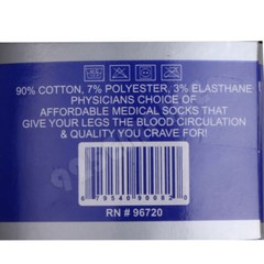 Lot Men’s White Circulatory Diabetic Crew Socks 9-11,10-13,13-15