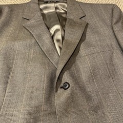 Jos A Bank 44L Long Nailhead Worsted Wool Mens Blazer Sport Coat Jacket