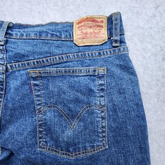 Levis 550 Jeans Womens 16 Medium Blue Relaxed Bootcut Denim Made Egypt Classic