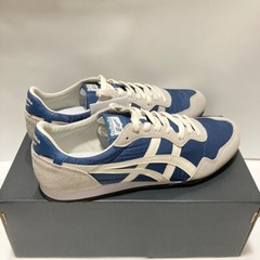 Onitsuka Tiger SERRANO 1183B400 406 MAKO BLUE/CREAM Unisex Leather Shoes
