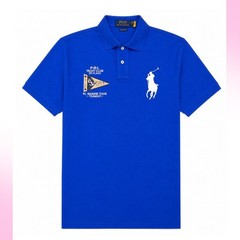 Polo Ralph Lauren PRL Yacht Club Men’s Polo Shirt Blue Size M Custom Fit