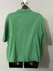Grace & Karma cotton gauze button-down shirt. Size 2xl