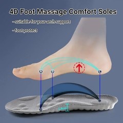 Original Stepprs Comfort Shoe Insoles Steppers Cloud Soles for Men Women US SIZE