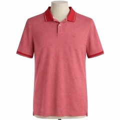 Michael Kors Light Red Polo Short Sleeve Shirt Size Large