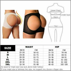 BOOTY BRA INVISIBLE LIFT BUTT LIFTER SHAPER PANTY TUMMY CONTROL BOY SHORTS PANTY