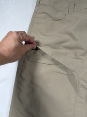 The North Face Pants Nylon Poly Hiking Outdoor Mens 34 X 29 Beige Khaki