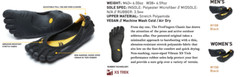 New Men’s Vibram FiveFingers M108 Original Classic Shoes Size 8-15 Black/Black