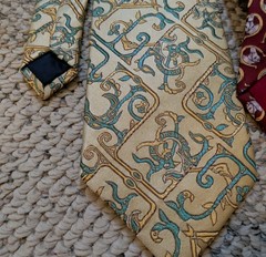 Men’s Ties Lot Of 5 – From Vietnam Japan India Ireland Unknown. 4 Silk 1 Cotton