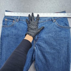 Levis 550 Jeans Womens 16 Medium Blue Relaxed Bootcut Denim Made Egypt Classic