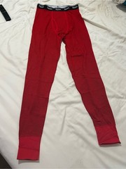 Hanes Men’s Red Waffle Thermal Boxer Briefs size S