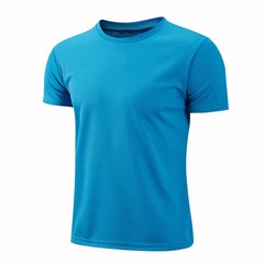 Mens Workout T Shirt Quick Dry Breathable Athletic Running Gym Fitness Top