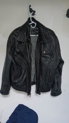 Wilsons Leather Bomber Jacket XL Tall Mens 00s Black Thinsulate Moto Flight