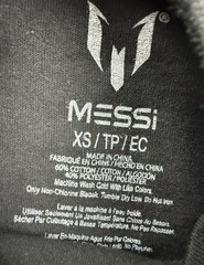 Messi Soccer Shirt Boys Youth XS Black Graphic 10 Player Tee New With Tags