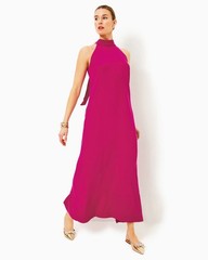 Lilly Pulitzer Alaric Maxi Dress Mystique Pink Size 00