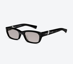 Gentle Monster Kant 01(BR) Black Brown UV400 Rectangle Sunglasses BOLD