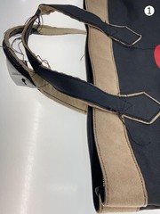 Vivienne Westwood Tote bag Black Canvas Women Shoulder bag