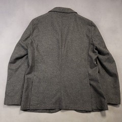 SPADA Roma Sport Coat Men 44 (EU 54) Wool Polyamide Knit Surgeon Cuff Italy Made