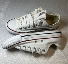 Converse Chuck Taylor All Star Low Optic White M7652 Unisex M6 & W8