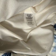 REVOLVE House Of Harlow 1960 Diamond Star Print Linen Blend Quilted Jacket Sz S