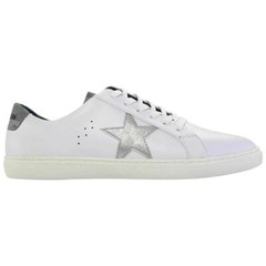 Steve Madden Men Lace Up Sneakers Dixxin Size US 7.5M White Faux Leather
