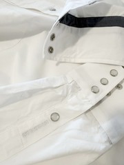 Stetson Western Snap-Front Poplin Shirt In Optic White Men’s M $95