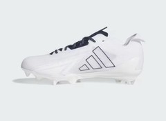 NWT adidas Adizero Electric Mens Football Cleats White Navy Blue IE6290 Sz 9