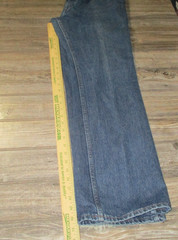 Harley Davidson Jeans Womens Sz 12 Vtg Dark Blue Denim Msre 33.5×30.75