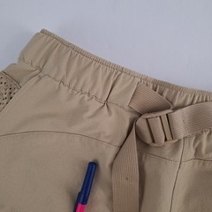Outdoor Voices Rectrek Hiking Shorts Womens Large x 2.75″ Beige Belted Pull On