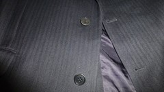 Brooks Brothers Suit 44L W37 SAXXON Gray Canada Excellent Condition Regent