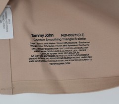 Tommy John Comfort Smoothing Triangle Bralette Rugby Tan M (A-C) (D-DD) L (A-C)