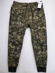 Nike Men’s Tech Fleece Camo Slim Fit Taper Jogger Sweatpants Size M Olive Green