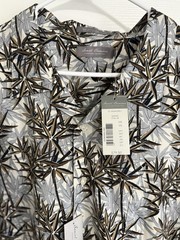 Daniel Cremieux Signature Collection Men’s XXL Gray Floral Short Sleeve