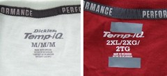 Dickies Men’s T-Shirt Cooling Temp-iQ Performance Raglan Short Sleeve Tee