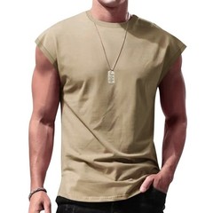 Men’s Sleeveless Tank Top Casual Summer Vest Loose Fit Gym ✅ Buy 2 Save More