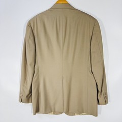 Austin Reed Men’s Blazer Jacket Ivory Gold Button USA Made Sport Coat Vintage