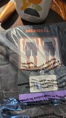 Merrell Men’s Trail Short, Gray New with Tags