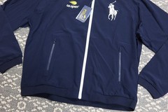 New Polo Ralph Lauren Men’s US Open Linesman Water-Repellent Jacket – XL – Navy