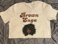 Ladies Brown Suga Graphic Tee